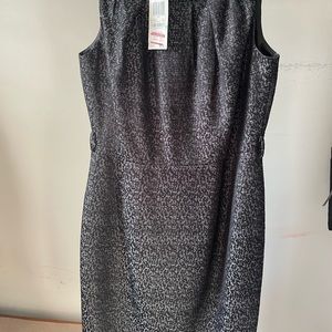 Classy Womens  Black/Grey Dress by Evan-Picone, Size 8